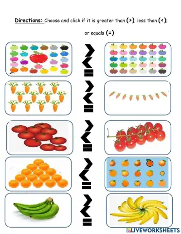 Greater than -- less than -- equals -4