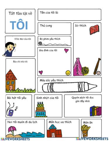 Tất tần tật về tôi