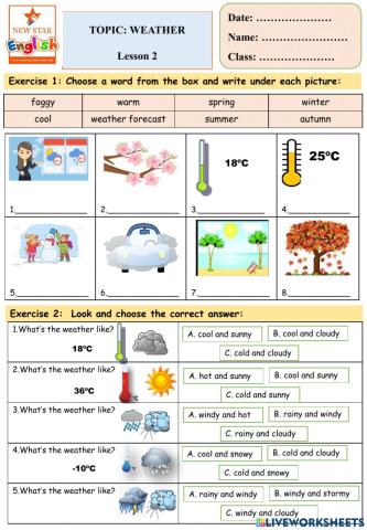 Weather Lesson 2