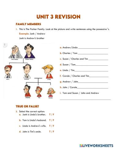 Present simple revision (I-we-you-they)