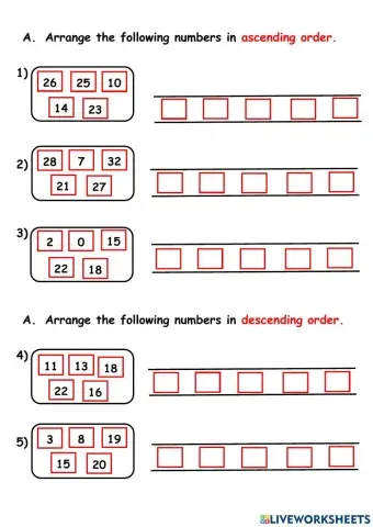 Ascending and Descending