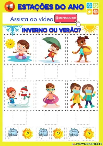 Estações do Ano - Verão-Inverno 2