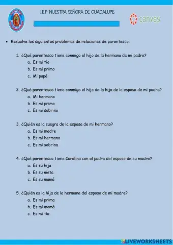 Relaciones de parentesco