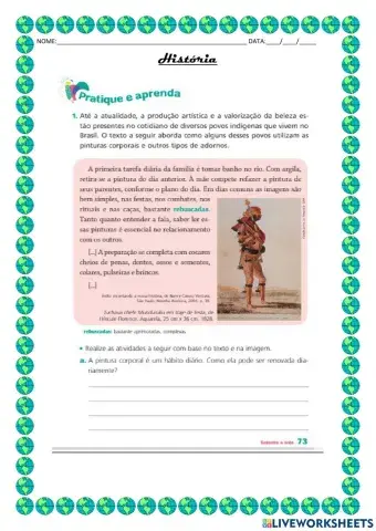 Os primeiros habitantes do território brasileiro