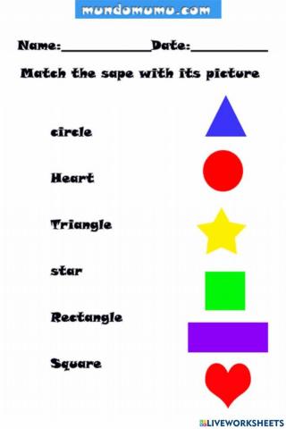 Figuras geometricas en ingles