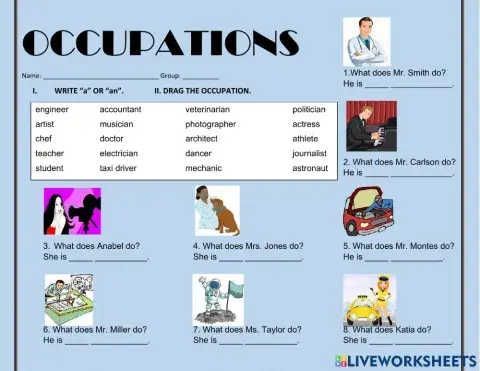 Occupations