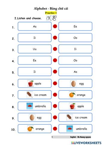 Alphabet No1 -nuongnguyen