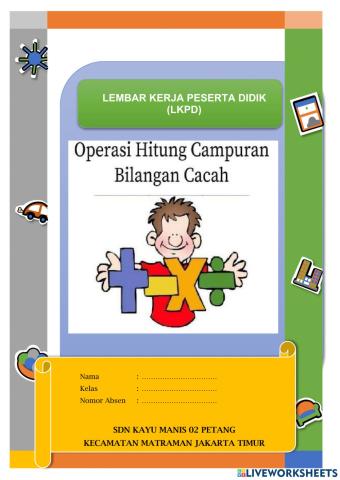 Operasi Hitung Campuran Bilangan Cacah