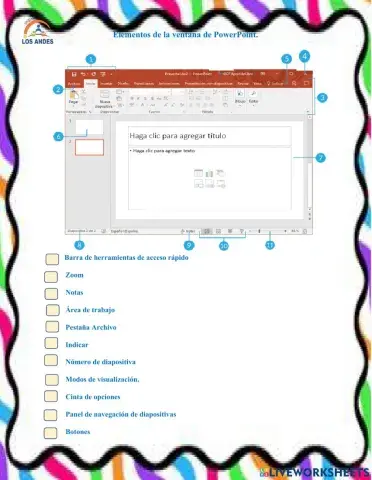 Ventana de powerpoint