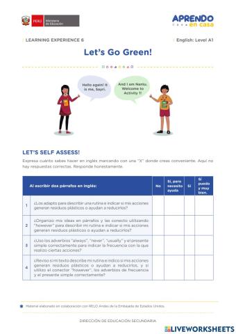 Let's go green