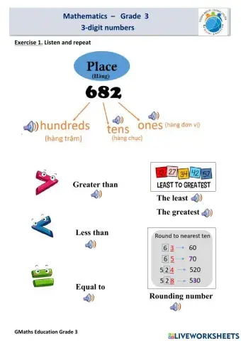 G3(tta): 3-digit numbers