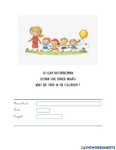 Latihan soa lbahasa inggris kelas 3 (1)