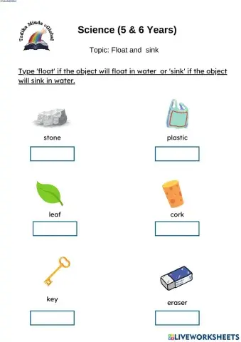 Float and sink objects