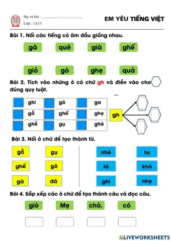 Phiêu Tiếng Việt 1