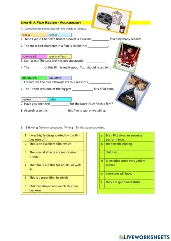 Unit 6 A Film Review