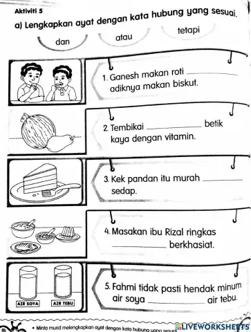 Kata hubung-tahun 1 MS 54