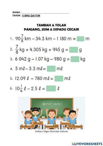 Matematik 5 Ibnu Qayyim