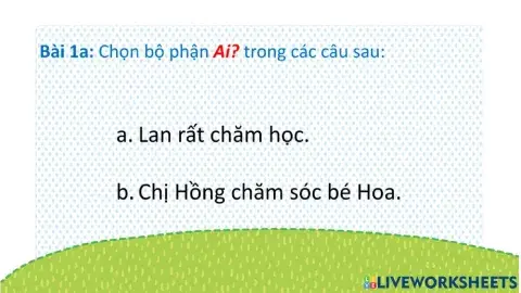 Luyện từ và câu