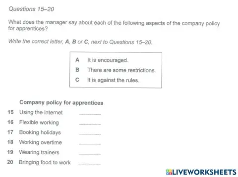 Listening - cam14 - test1 - section2.2