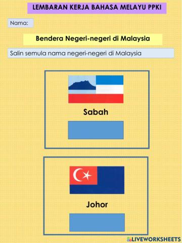 Bendera Negeri-negeri di Malaysia