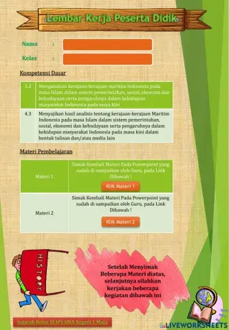 Lkpd sejarah kelas XI kd 3.2 pb 3