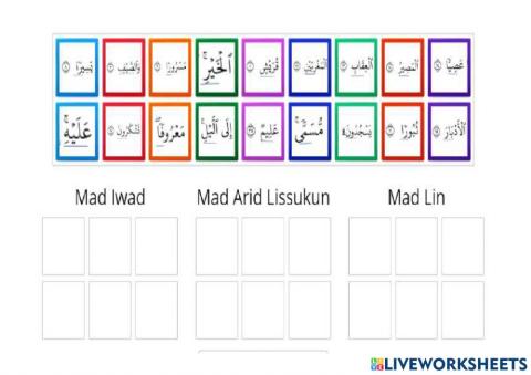 Mad Iwad, Mad Arid dan MAd Lin