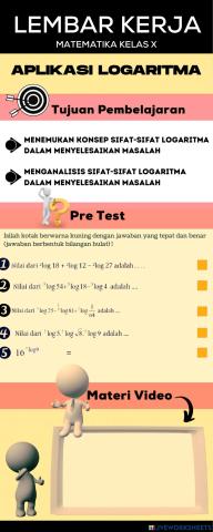 LKPD Aplikasi Logaritma