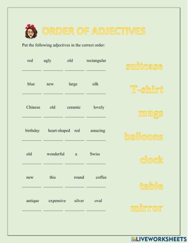 Order of adjectives