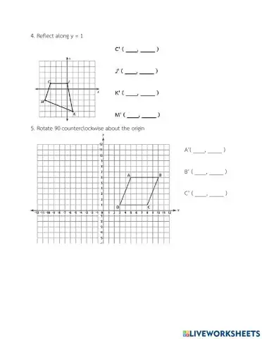 Unit 4 Test  Transformation page 2