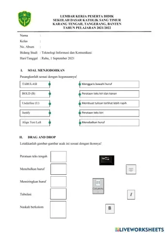 TIK Kelas 4 Microsoft Word