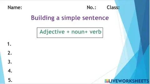 Building sentences