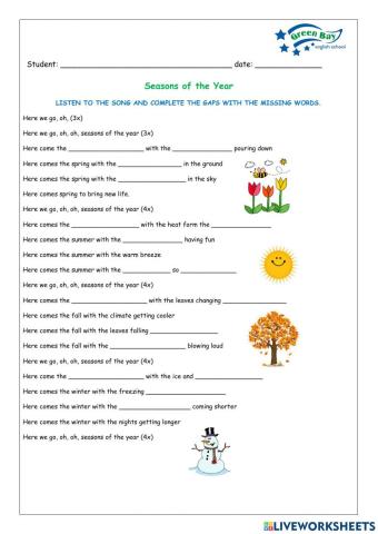 Season of the year song