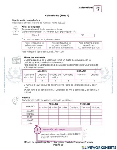 Valor relativo (Parte 1)