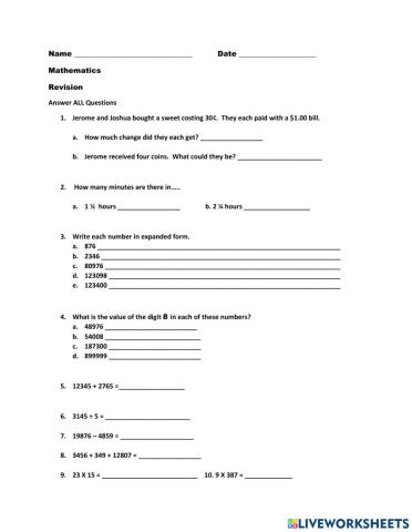 September Revision 1