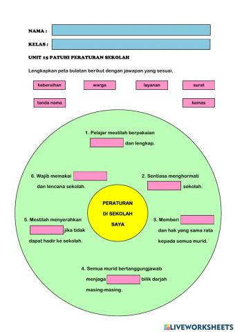Unit 15 Patuhi Peraturan Sekolah (3)