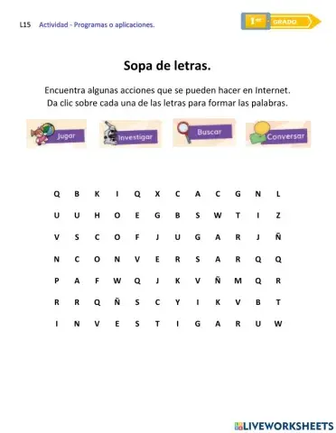 Sopa de letras