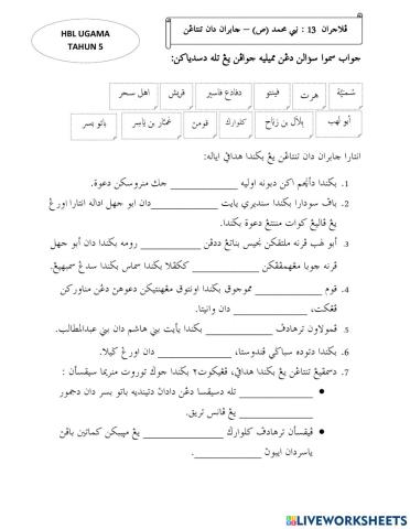 Cabaran dan tentangan