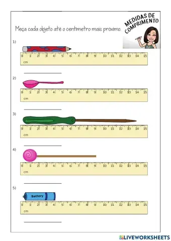 Medidas de comprimento