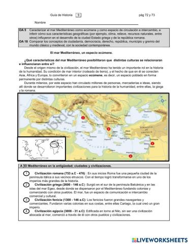 Civilizaciones clásicas