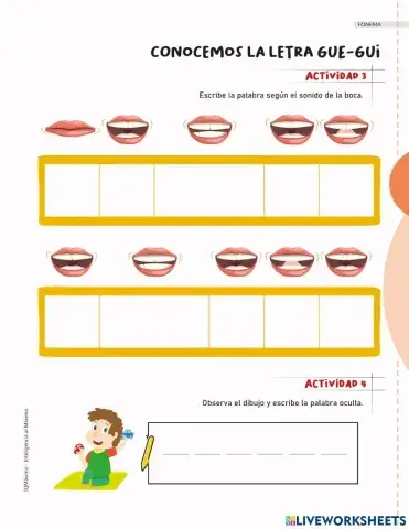 Actividad 3-4 letra GUE-GUI