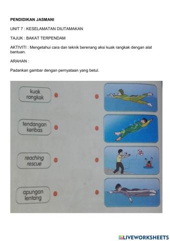 Unit 7 : keselamatan di utamakan