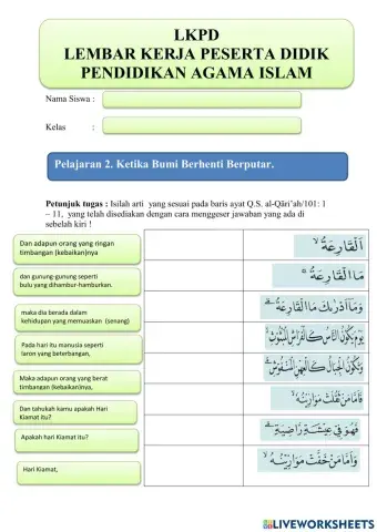 Peristiwa Hari Akhir