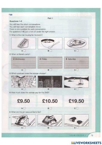 KET Obj-Unit1-Friends-Listen 5