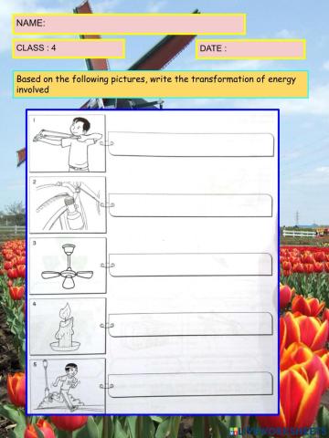 Transformation of energy