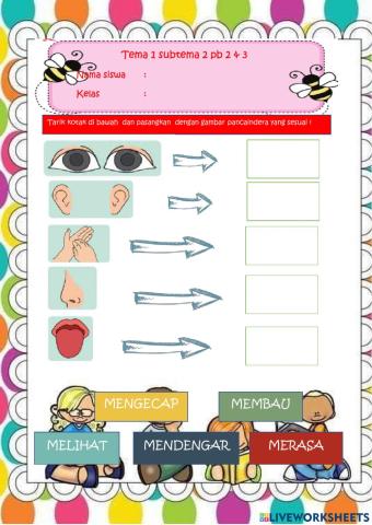 Latihan tema 1 subtema 2 pb 2.3