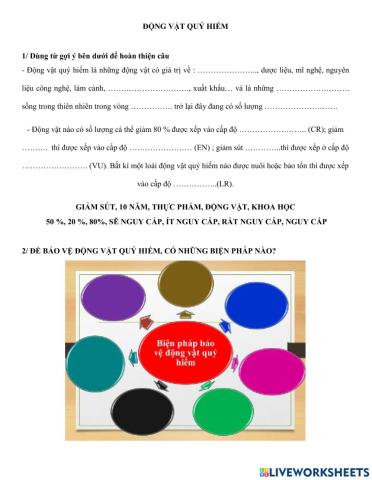 Động vật quý hiếm