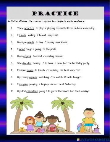 Verbs followed by gerunds or infinitives