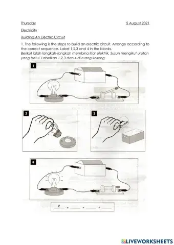 Science year 2: electricity