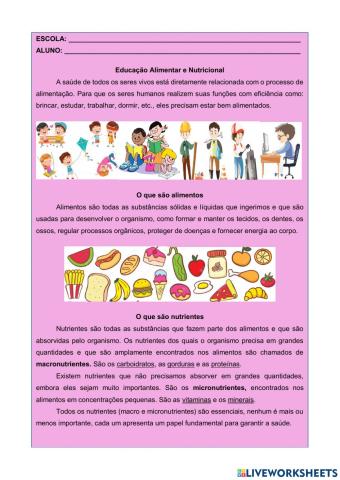 Educação Alimentar