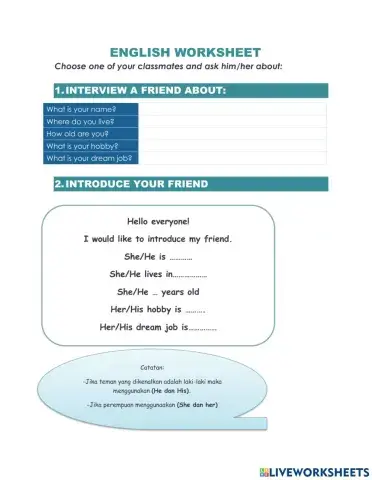 Introduce you friend